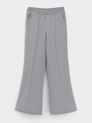 Брюки для девочки, артикул: КР 400878, цвет: серый - 2 фото